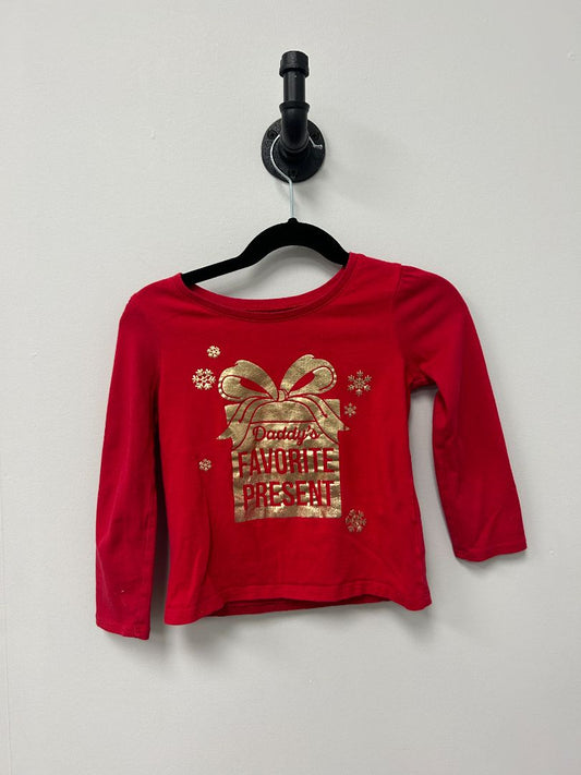 Red Children's Place Longsleeve, 3T