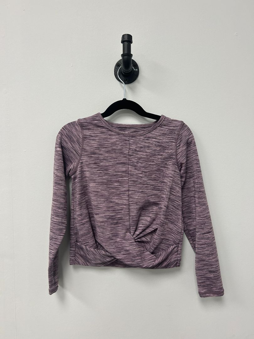 Purple Jill Yoga Longsleeve, 6Y