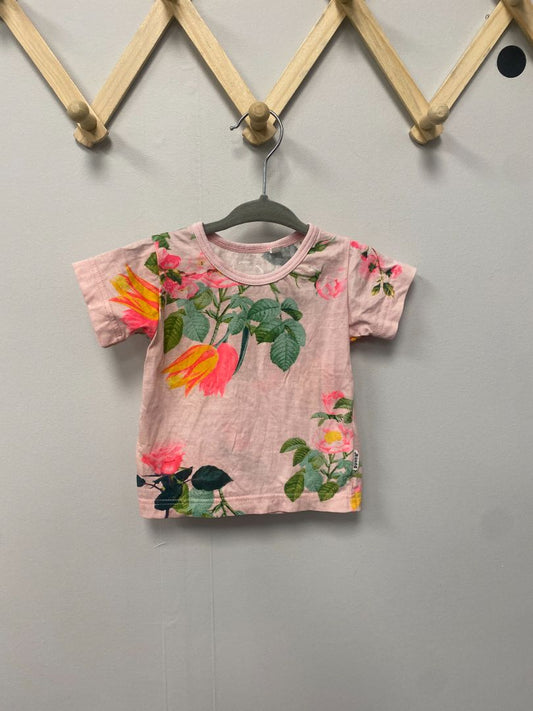 Pink Bonds Tropical T-shirt, 0-3M