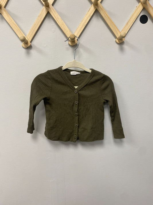 Green Jamie Kay Cardigan, 3-6M