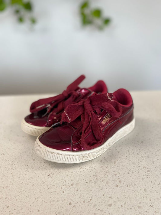 Dark Red Puma Shoes, C13