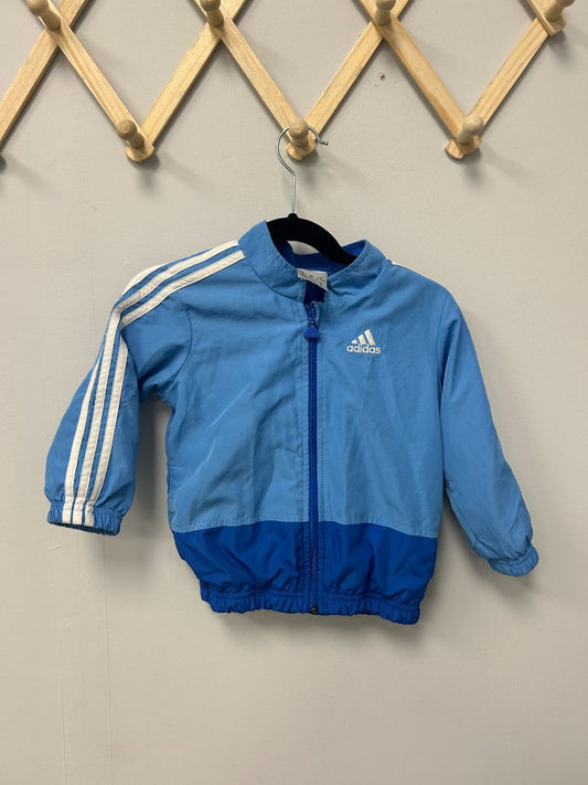 Blue Adidas Rain Jacket, 18M