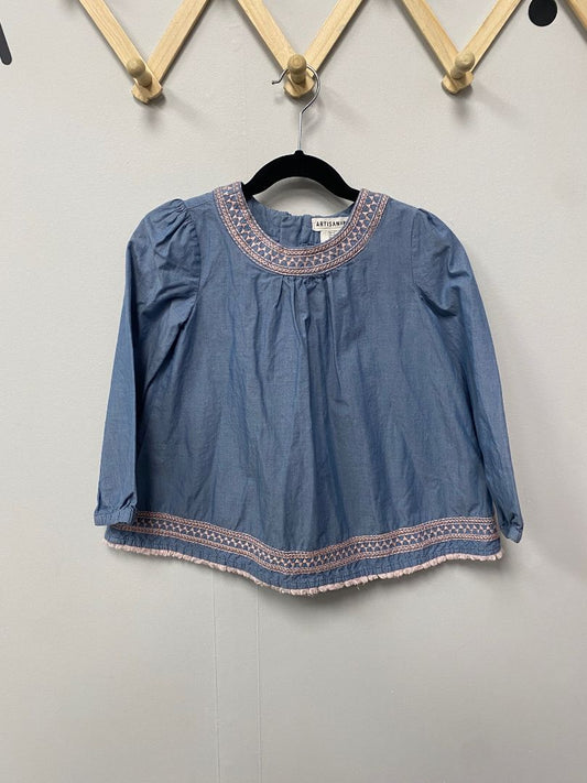 Blue Artisan NY Shirt, 4T