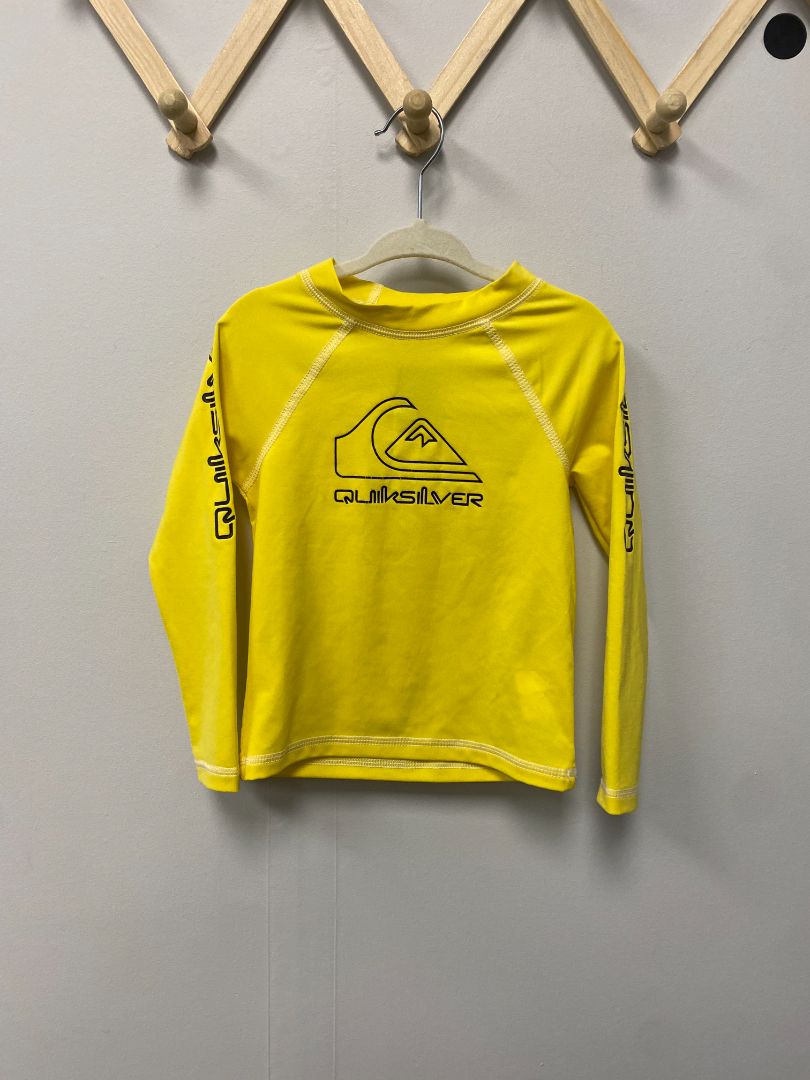 Yellow Quiksilver Sun Shirt, 2T