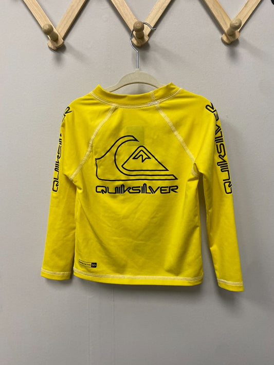 Yellow Quiksilver Sun Shirt, 2T
