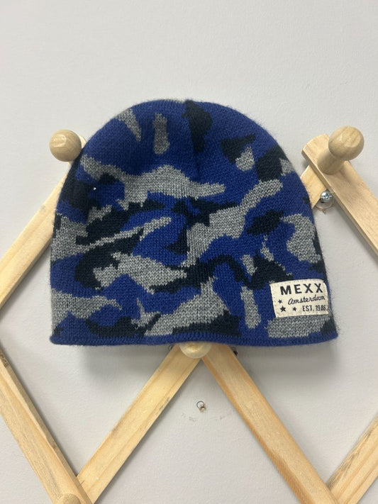 Blue Camo Mexx Hat, 3-6M