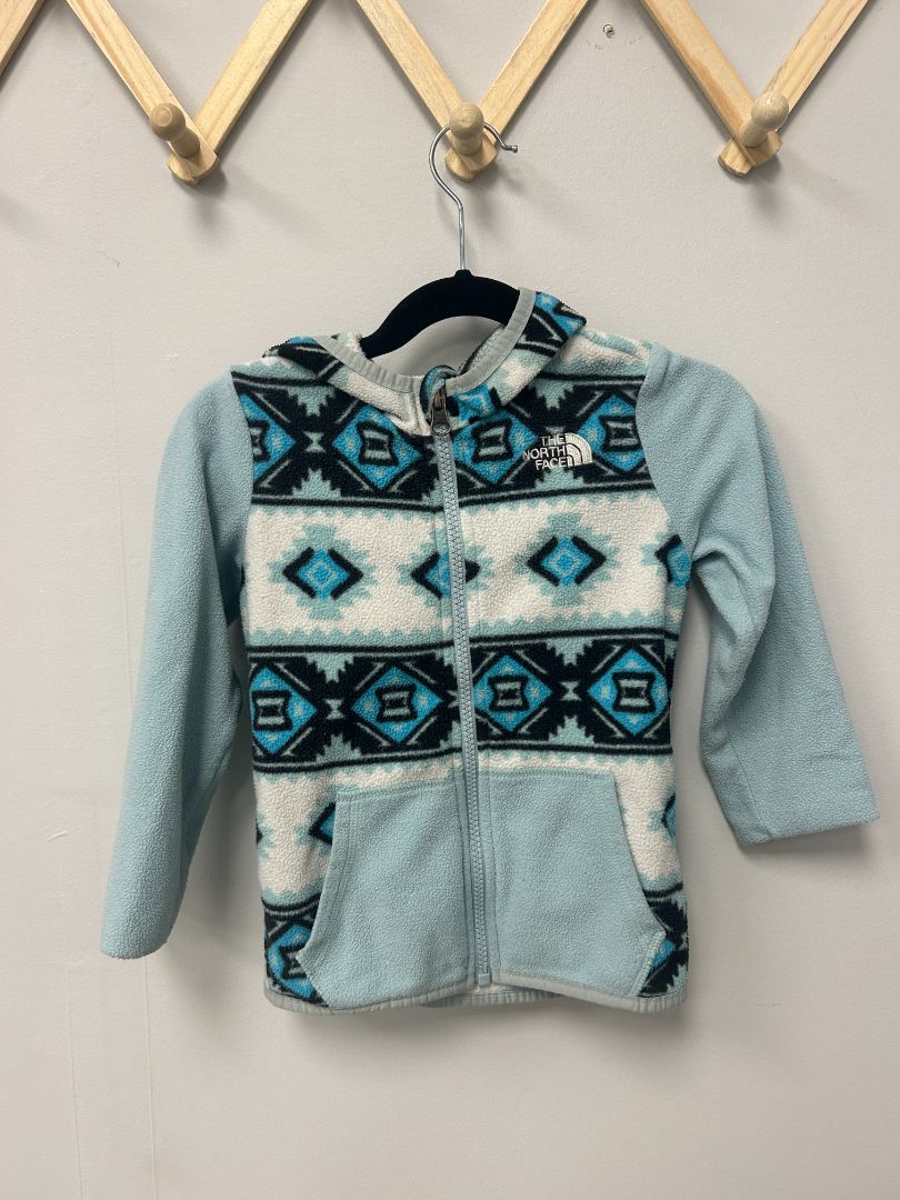 Blue North Face Fleece Jacket, 4T