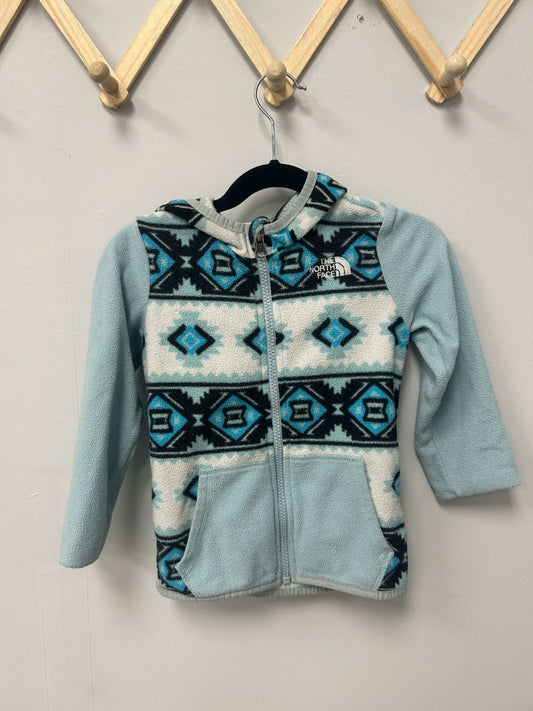 Blue North Face Fleece Jacket, 4T