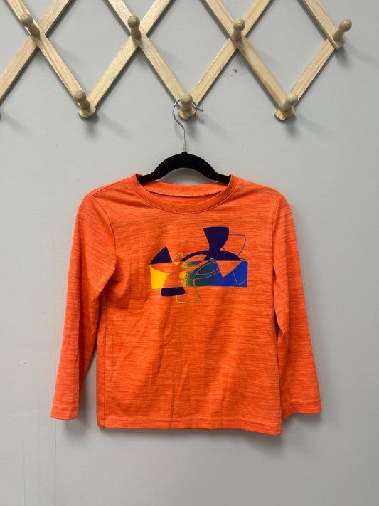 Orange Under Armour Longsleeve, 4T