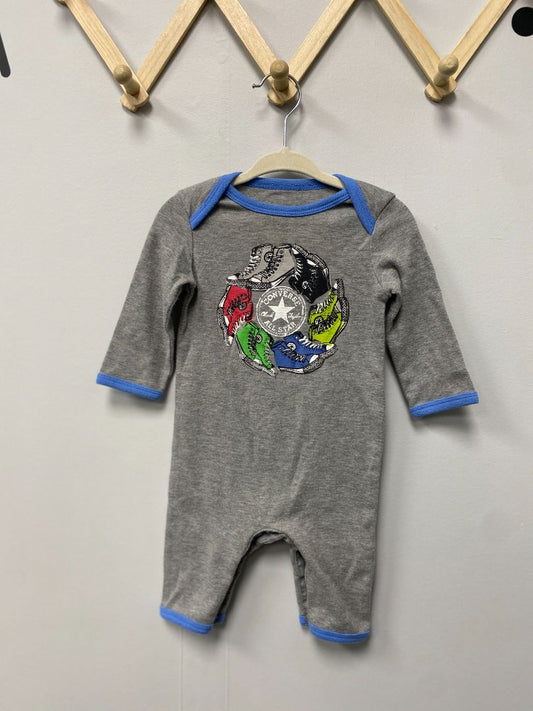 Grey Converse Sleeper, 3-6M