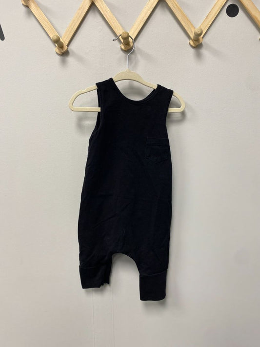 Black Kuona Romper, 3-6M