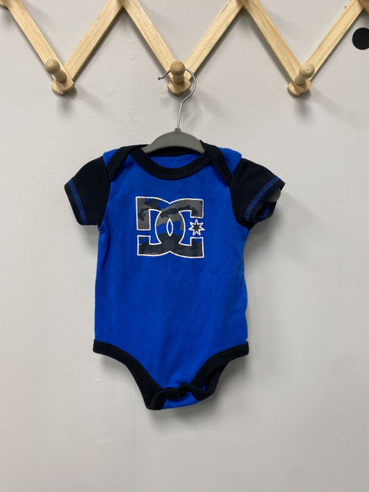 Blue DC Bodysuit, 3-6M