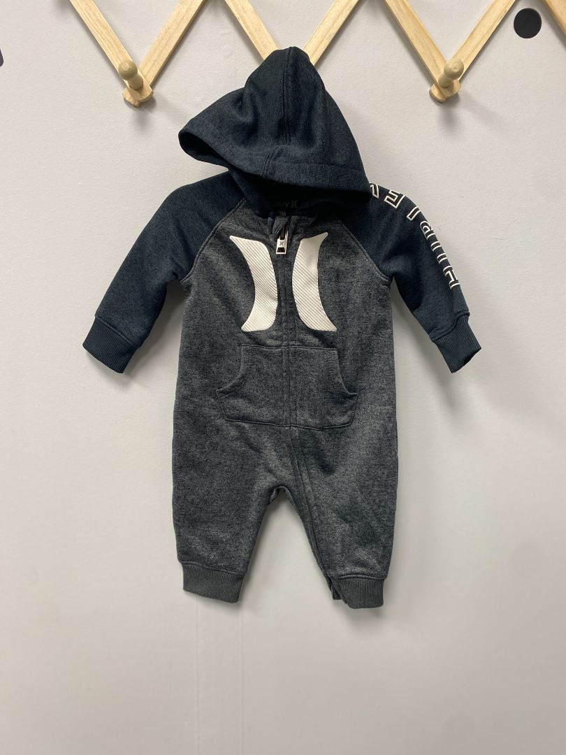 Grey Hurley Romper, 3M
