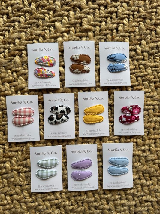 Mini Barrettes - Aurelia & Co.