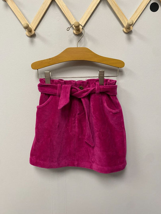 Fushia Isaac Mizrahi Corduroy Skirt, 5-6Y