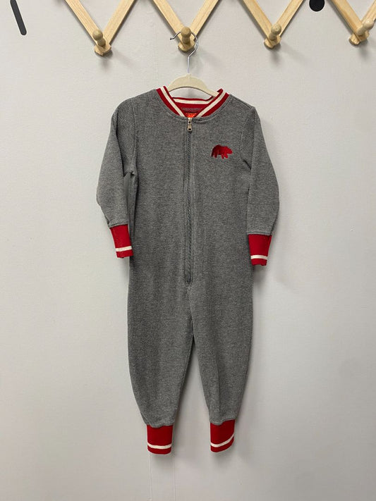 Grey Holiday Famjams Bear Pajamas, 2T