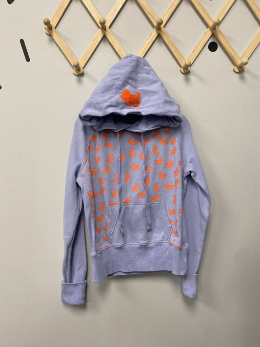 Light Blue Joshua Scottie Dog Hoodie, Youth Large