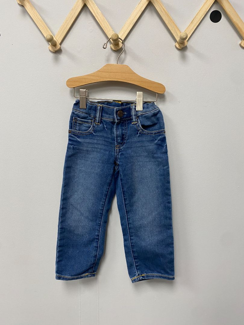 Blue Baby Gap Adjustable Waist Jeans, 2T