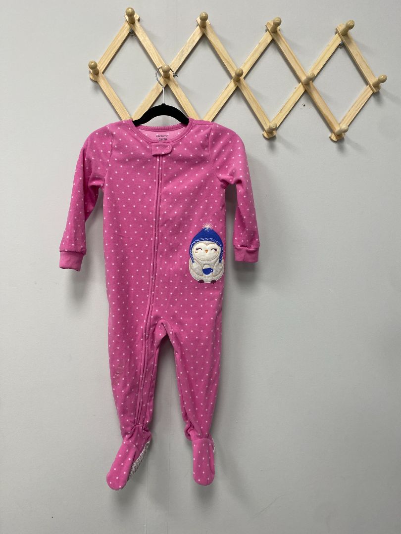 Pink Carters Pajamas, 2T