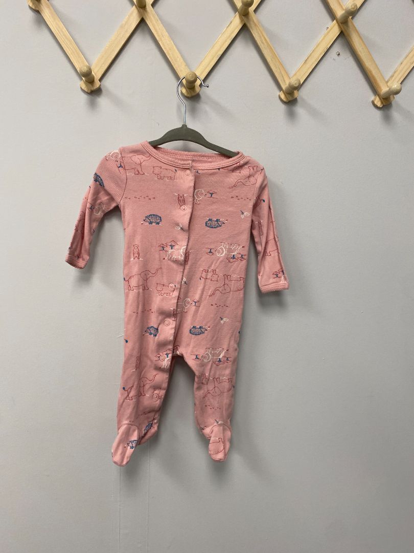 Pink Carters Pajamas, 6M