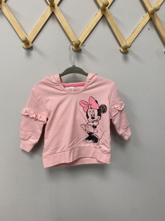 Pink Disney Hoodie, 6M