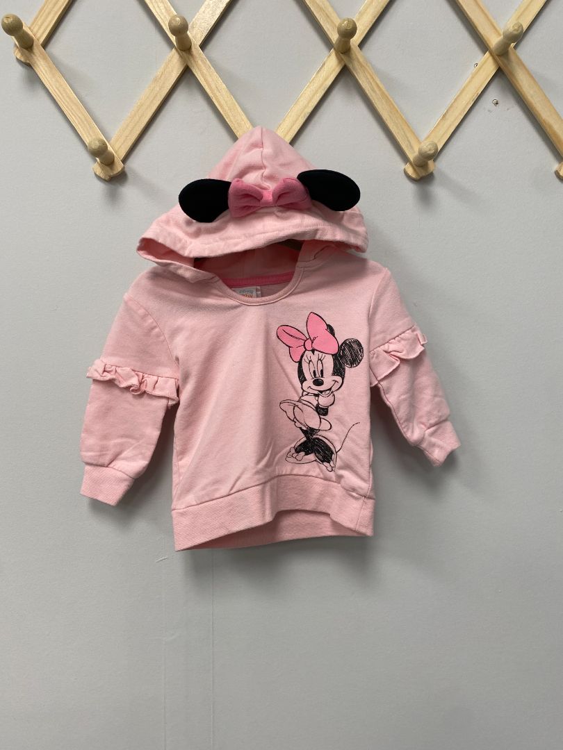 Pink Disney Hoodie, 6M