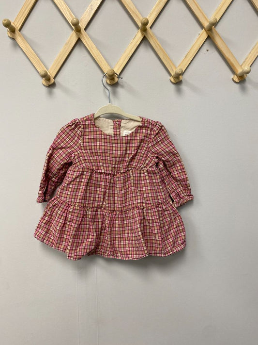 Pink Plaid Baby Gap Dress, 6-12M