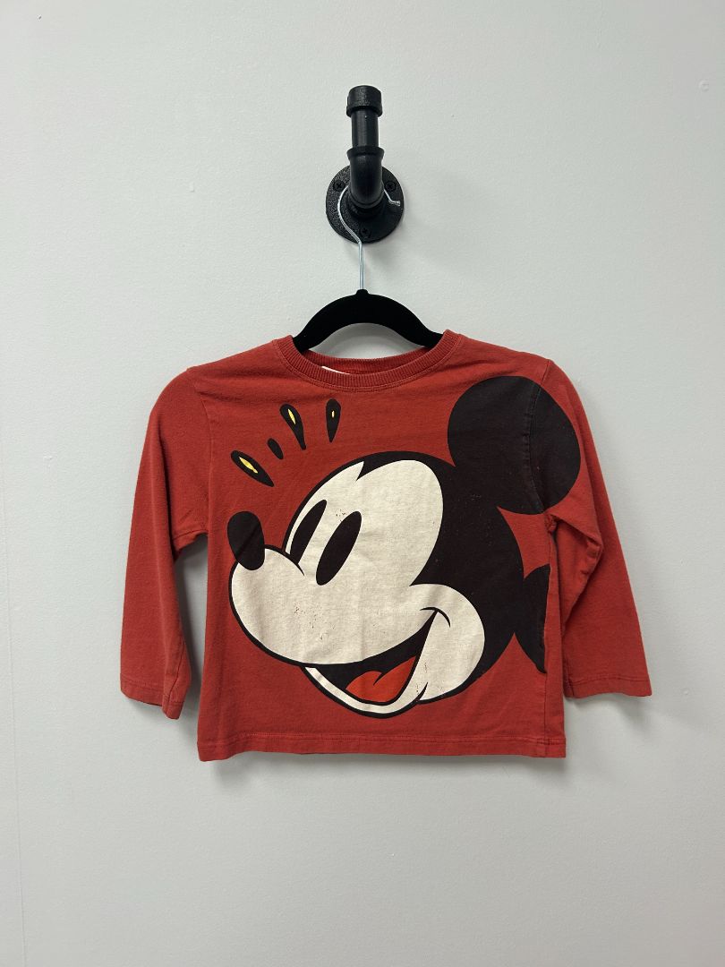 Red Zara Longsleeve, 12-18M