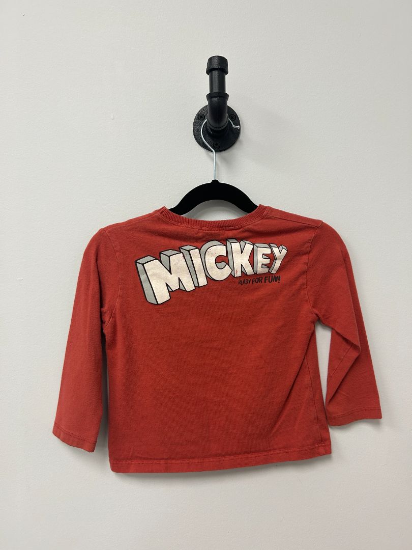 Red Zara Longsleeve, 12-18M