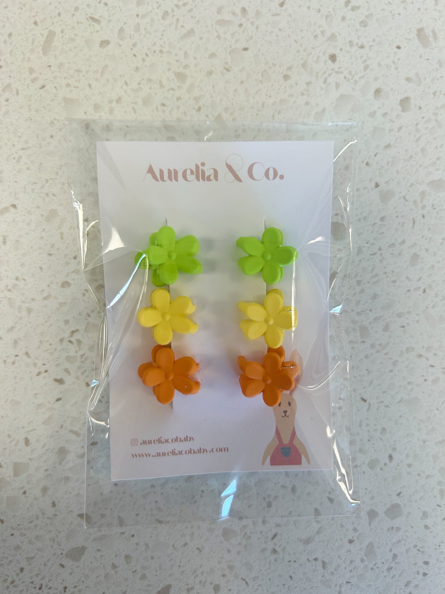 Aurelia & Co. Flower Clips (6 Pack)