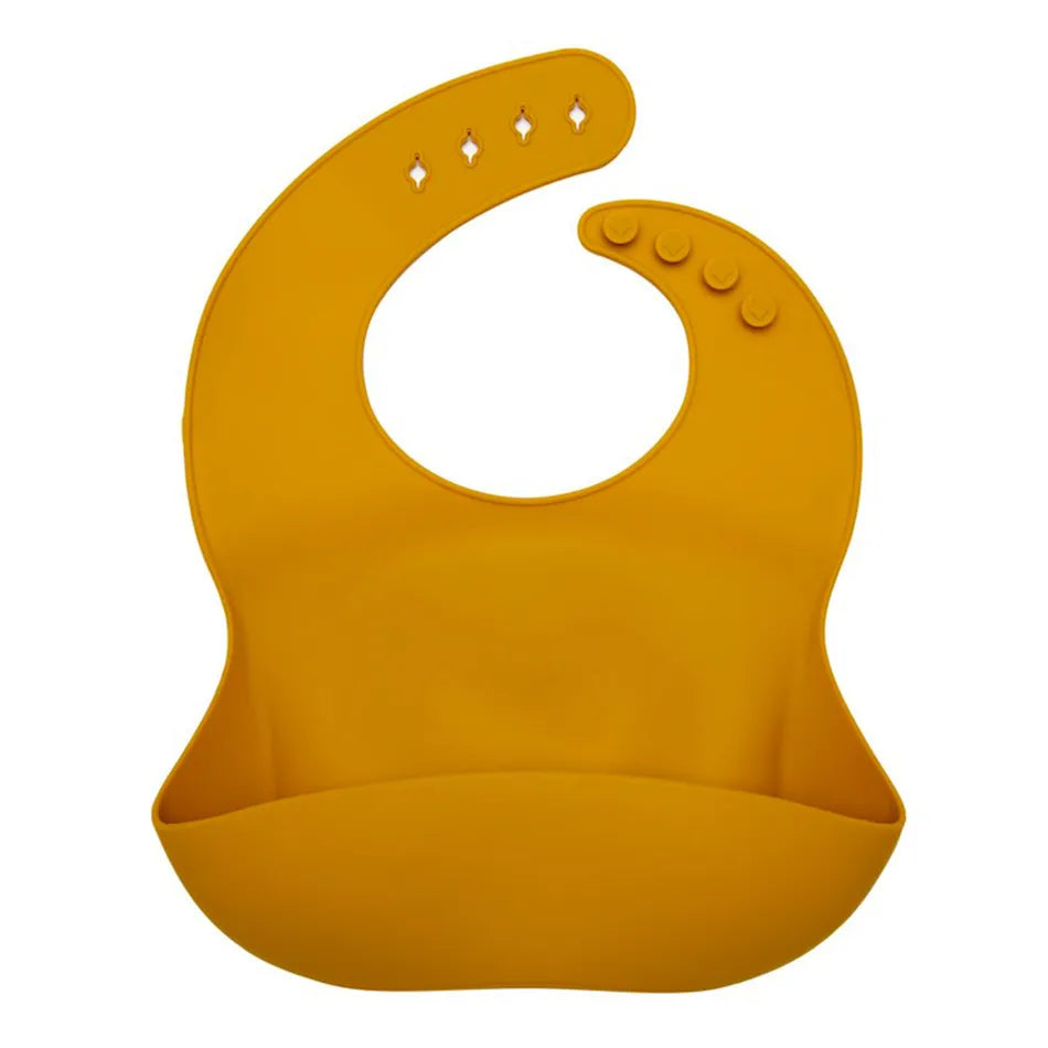 Silicone Bib - Golden Glow