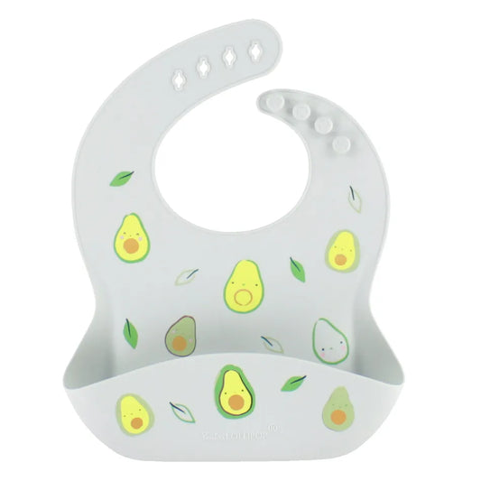 Silicone Bib - Avocado