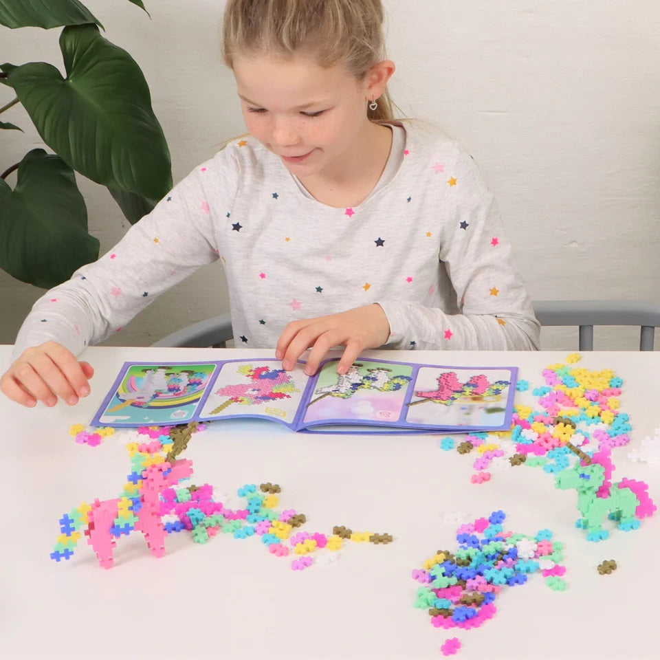 Learn to Build - Unicorns 275pcs, Plus-Plus