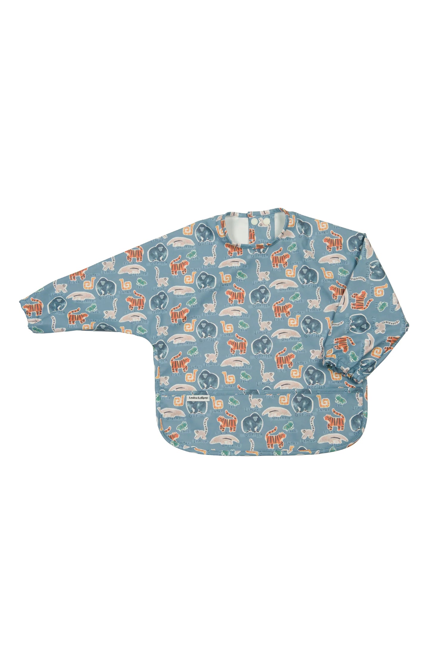 Longsleeve Bib - Jungle Friends