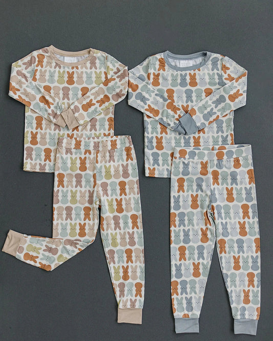 Bunny Bamboo Two-piece Cozy Set