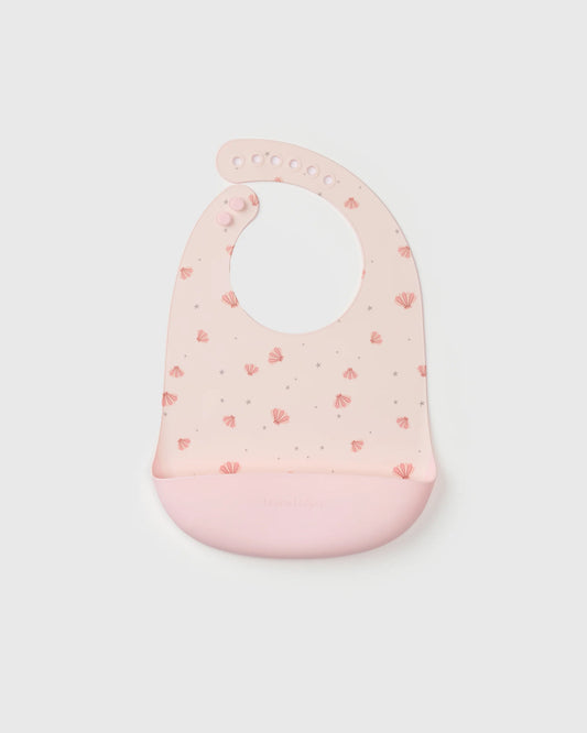 Silicone Bib - Seashells