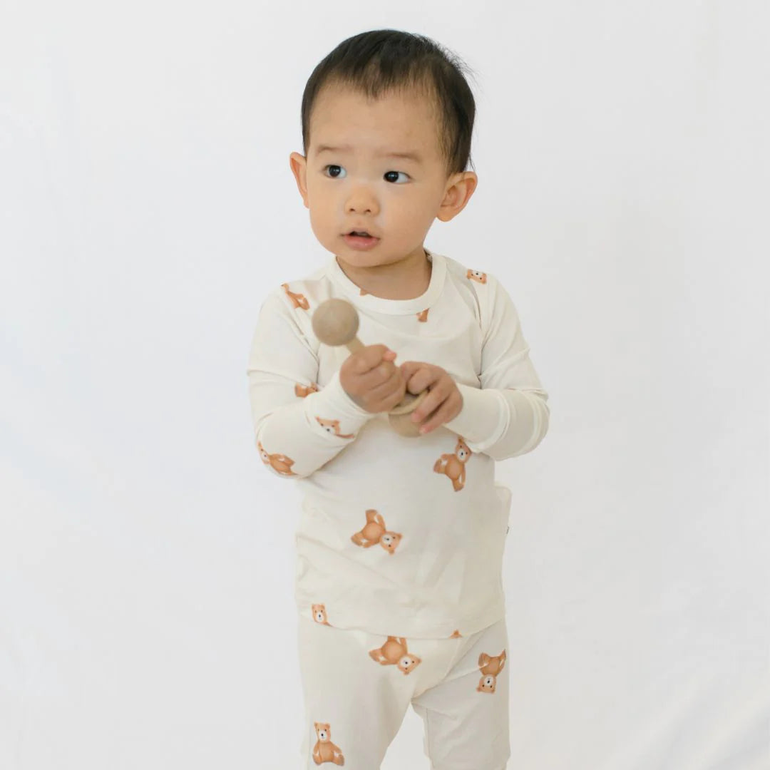 Bears Bamboo Two-Piece Pajamas