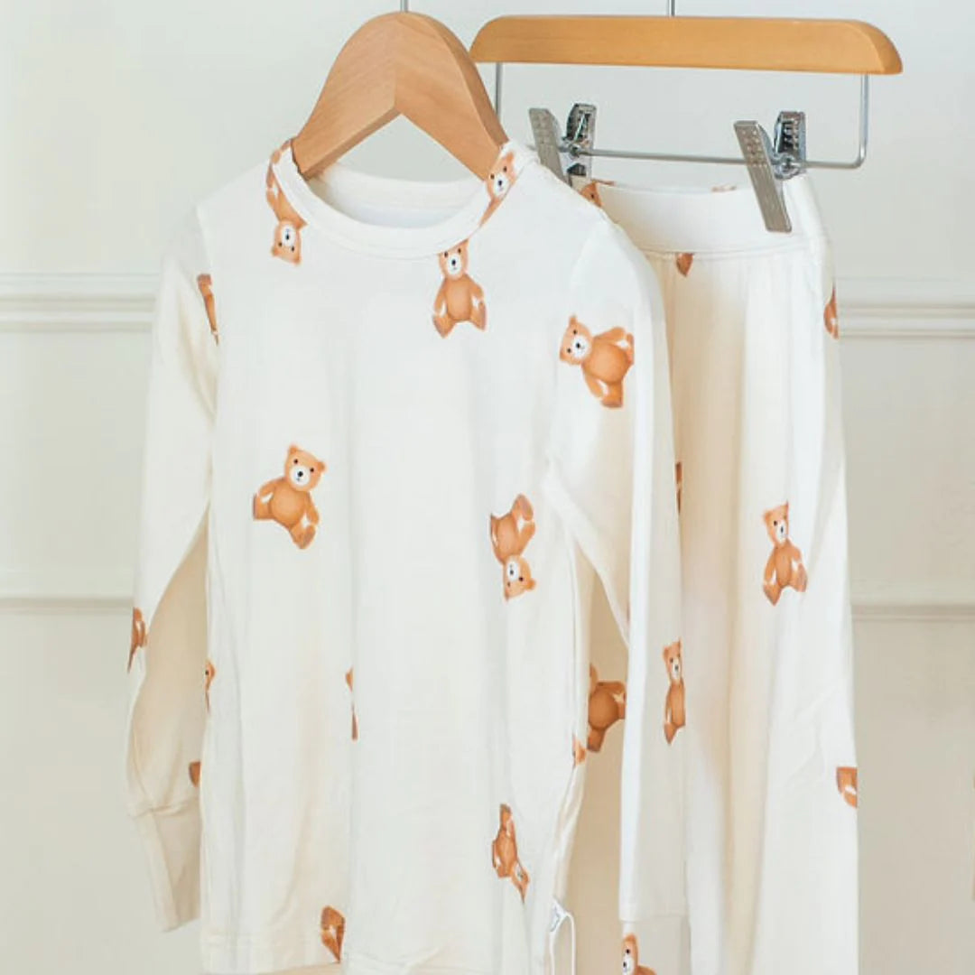 Bears Bamboo Two-Piece Pajamas