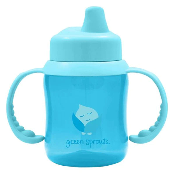 Non-spill Sippy Cup-Aqua-6/12mo