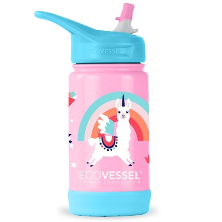 Water Bottle - Pink Llama