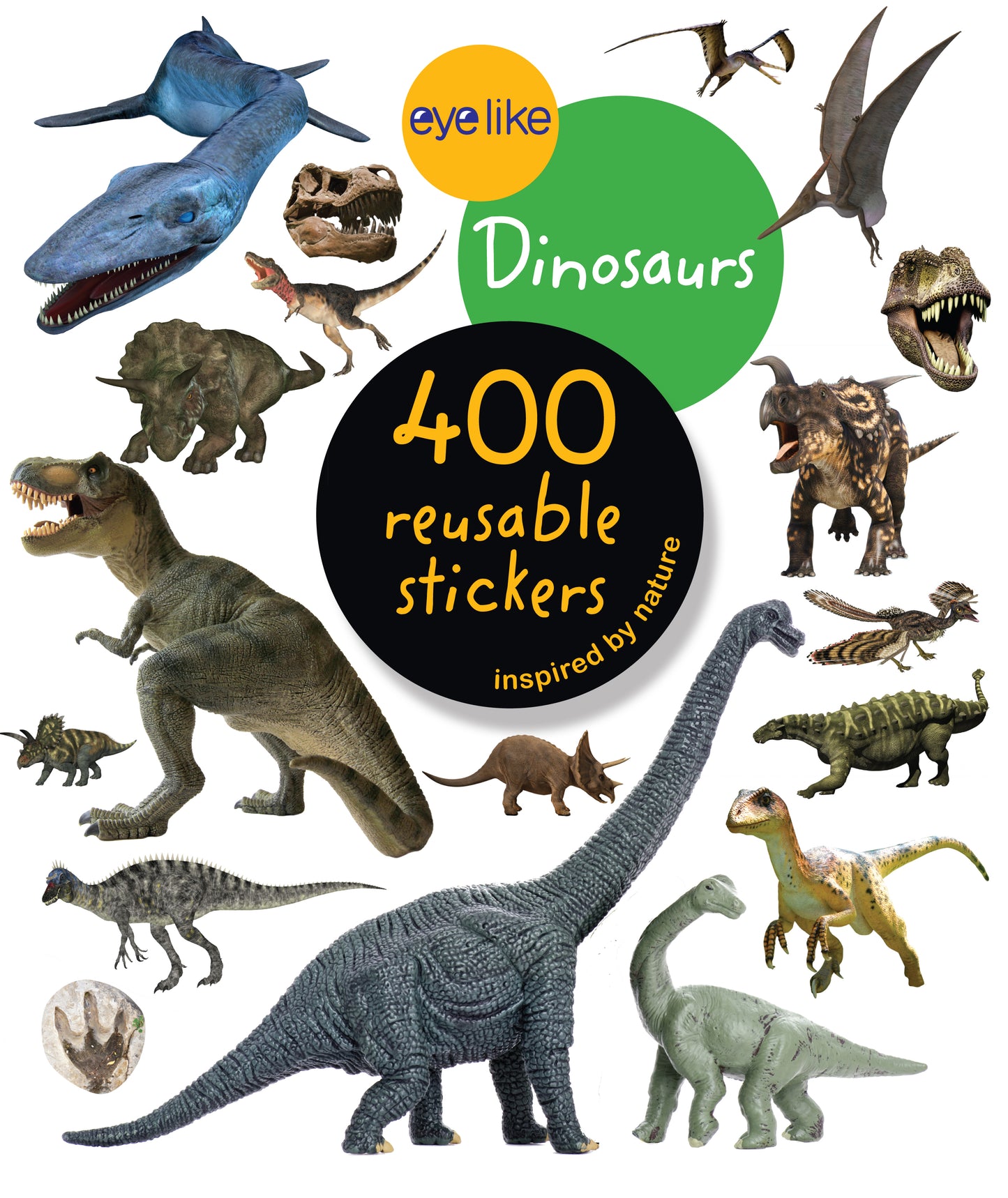 Eyelike Stickers : Dinosaurs