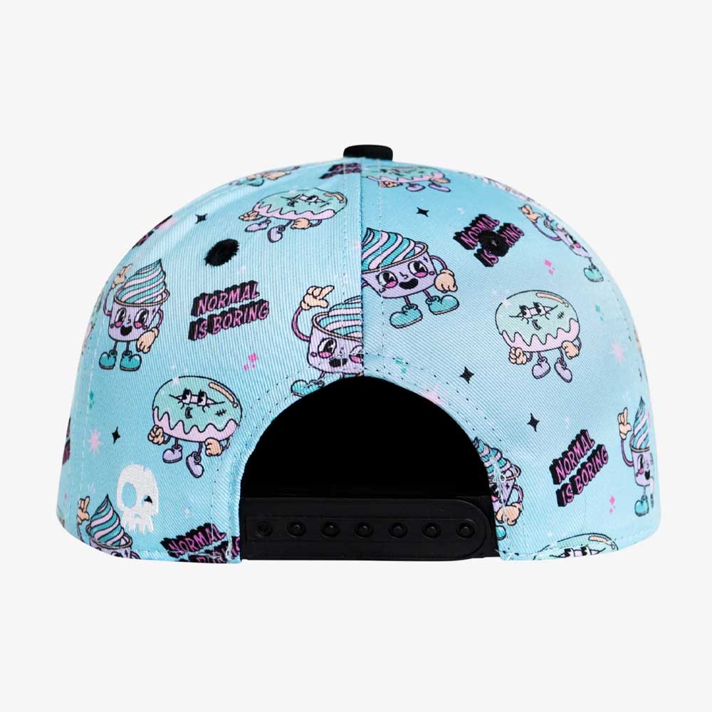 Normal Is Boring Headster Snapback - Aqua