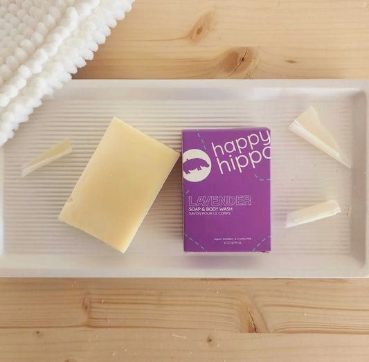 Happy Hippo Soap & Body Wash Bar
