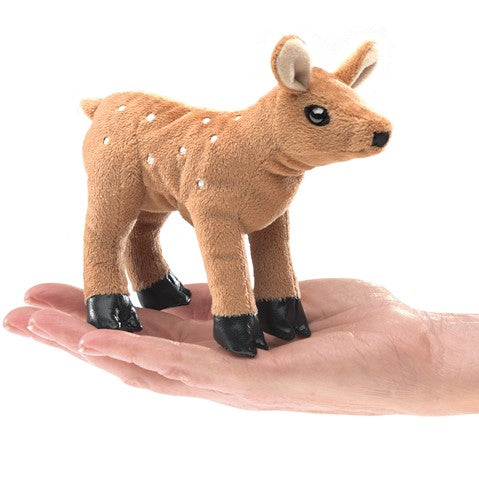 Mini Fawn Finger Puppet