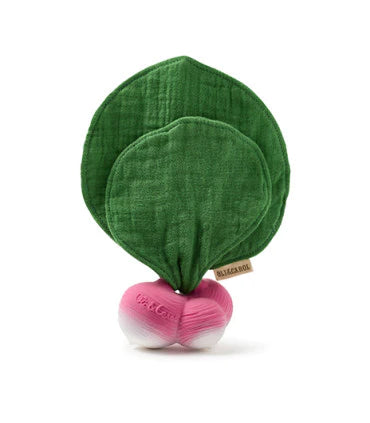 Oli & Carol Mini Doudou Teether - Ramona The Radish