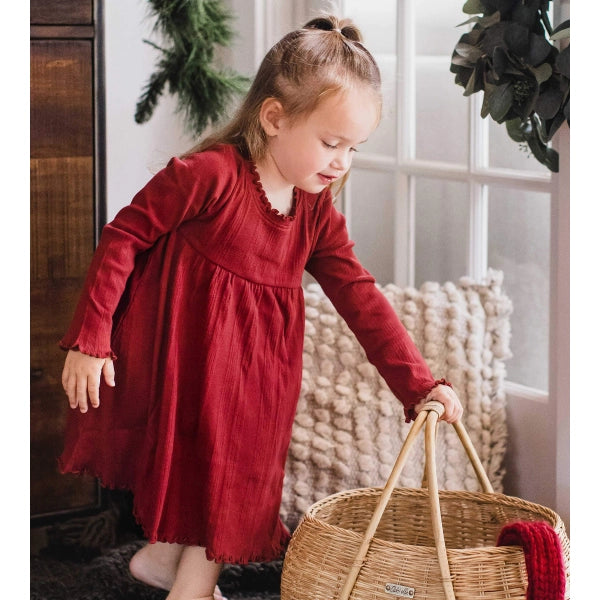 Variegated Rib Dress - Toddler